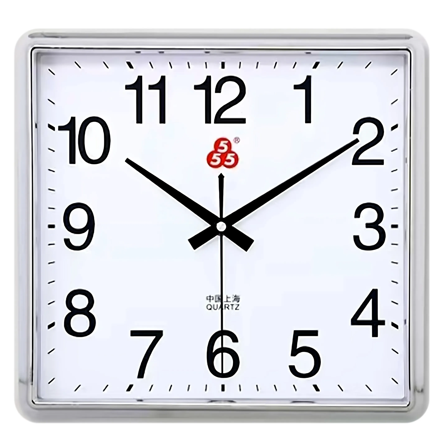 Shanghai Sanwu Wall Clock for Living Room and Bedroom, Stylish Wall Clock, Simple Modern Clock, Silent Home Quartz Clock