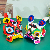 Folk handicraft traditional handmade cloth tiger paparazzi mascot to send elders gift old man He suo gift