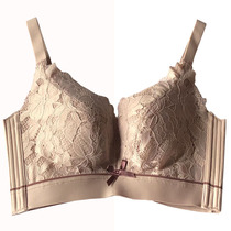  No steel ring small chest big underwear AB thin thick gathered plump adjusted bra thin mold cup lace
