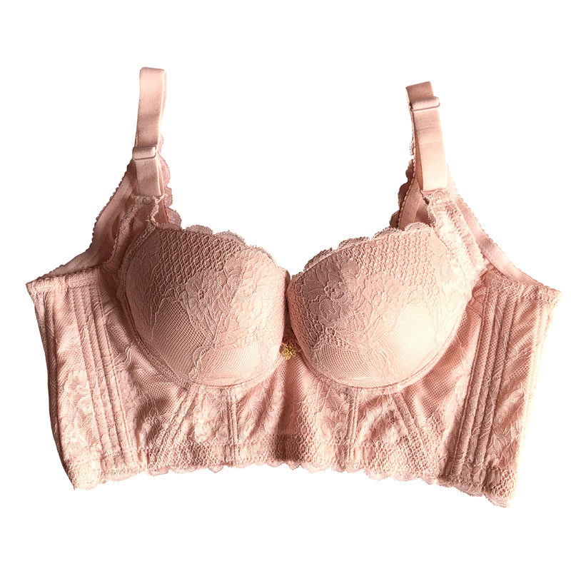 Upper and thin lower thick coalestation bra small breasts thickened closeted breast adjustment type underwear female flat chest theorizer burst milk large breast