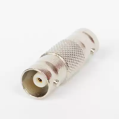 Thickened BNC through connector female head Q9 adapter transmission line bnc head Double Pass head security monitoring equipment accessories