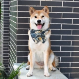 Шарф с бантиком, слюнявчик, аксессуар