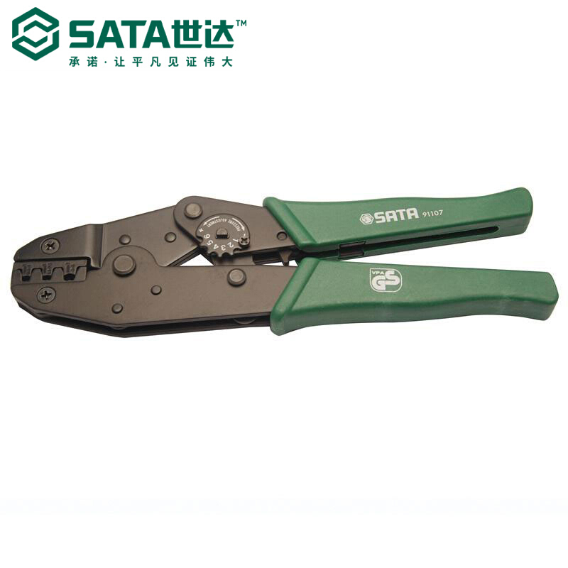 World Dada press pliers Precision insulation European style European-style computer nude-end Internet electrician crimping pliers press pliers 91101