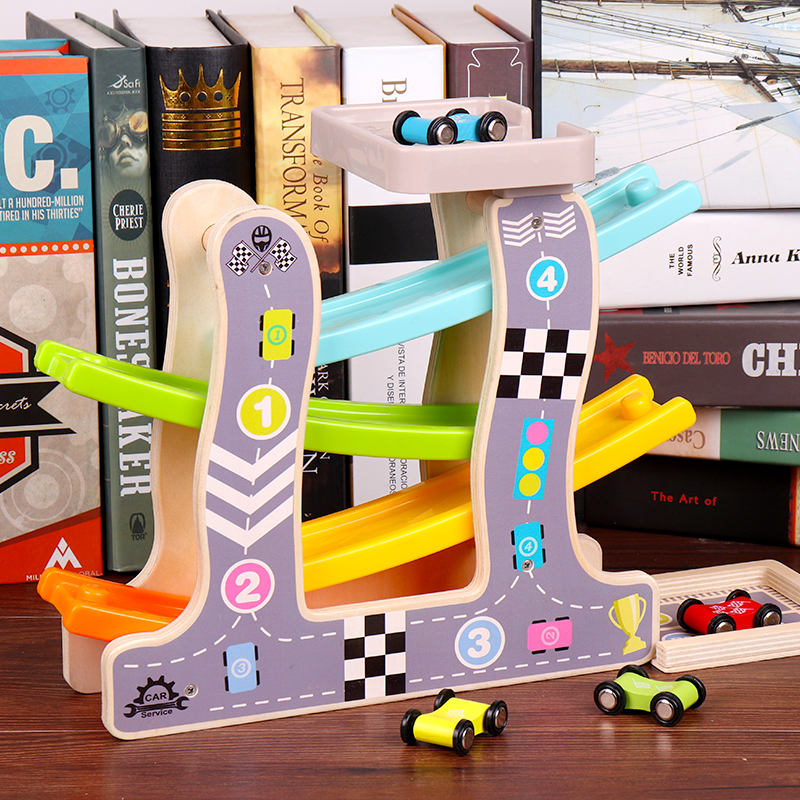Child glider baby rail car girl 1 - 2 - 3 years old 6 boy's inertial gliding toy car