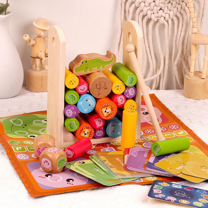 Children Multifunction Demolition Wall Tabletop Games Puzzle Class Kindergarten Special training for parent-child interaction Multi-person toy