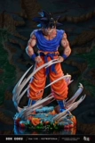 49 модельный трейлер Goku 1/6 Dragon Ball Hand -Made Double -Headed Base Base Ralip Flip