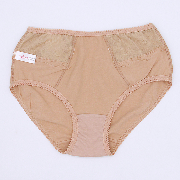 Cổ xưa và hiện đại quầy đồ lót đích thực kích thước lớn bông thắt lưng túi hip bông đồ lót 18813 tóm tắt ren thoáng khí quần lót đúc