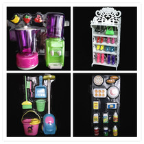 Light-paparazzi Barbie dolls clothes and shoes furniture kitchenware children toys over home sofa stethoscope