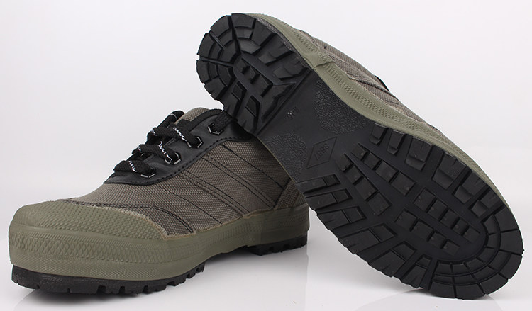Boots militaires pour homme en toile - Ref 1397279 Image 43