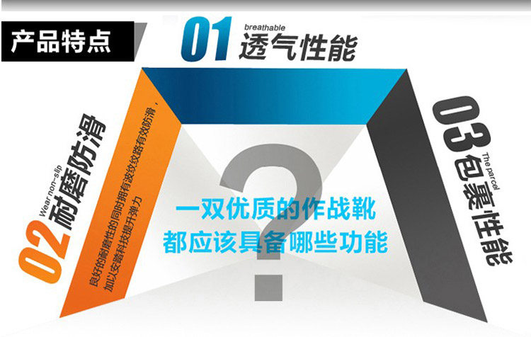 Boots militaires pour homme en toile - Ref 1398132 Image 34