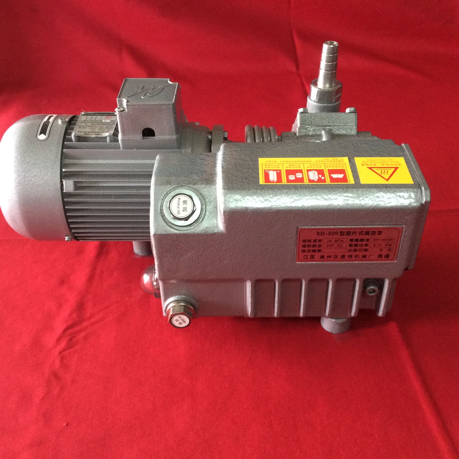 XD-020 screw-screen vacuum pump press screen machine suction plastic machine engraving machine milking machine applier with 380V