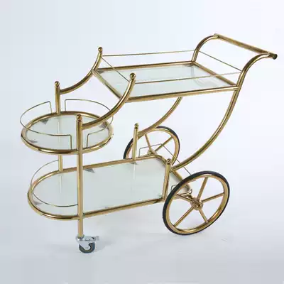 Hotel dining room dining room noble concubine wine truck glass European trolley 4s shop tea service car snack dessert car