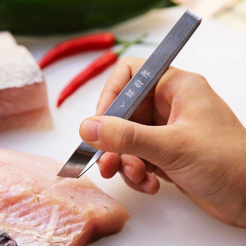 Pulling fish bone clip thorn tweezers stainless steel fish bone clip tweezers hair puller fish bone clip boning clip plucking pig hair clip