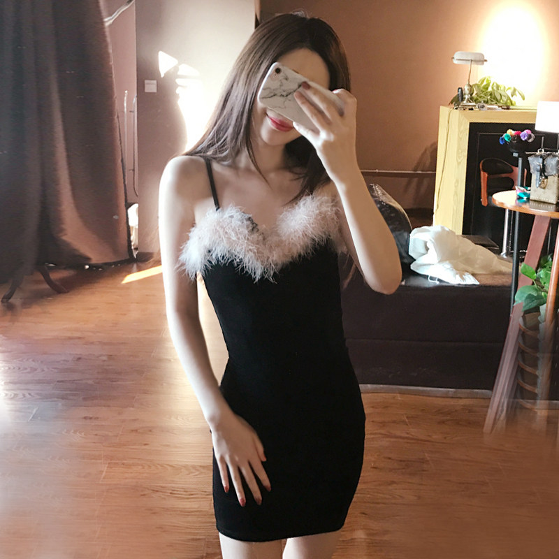 Gge House Tennis Red Sexy Goddess Live Clothing Anchor Bag Hip Low Chest Truffle Back Open Shoulder Harnesses for short skirts