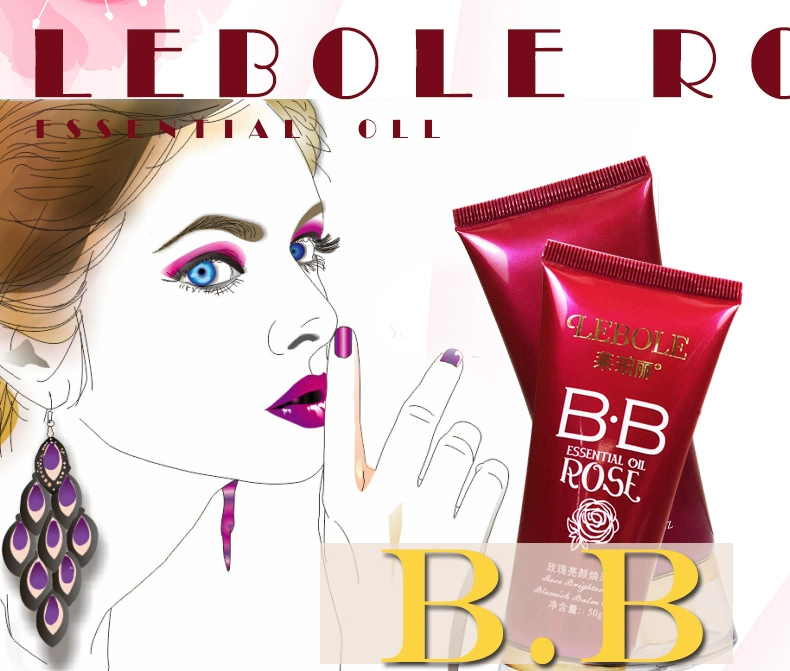 Lebole Rose Rose Brightening Cream 50G Rose Snow BB Cream