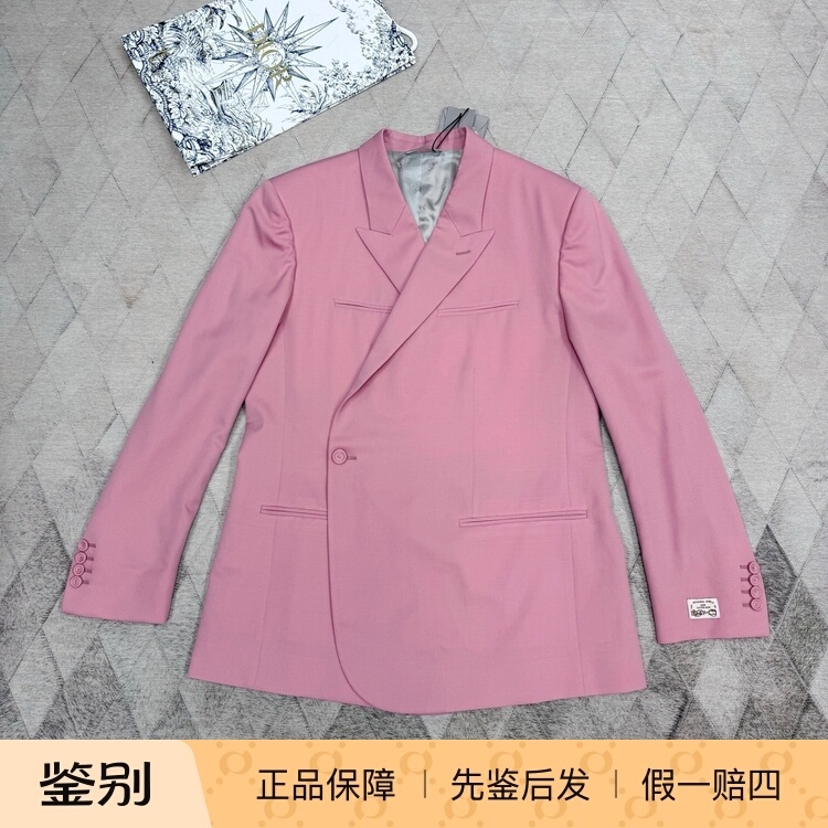 Dior's New Autumn and Winter Men's Slim-Fit Wool Suit Jacket Is Fashionable and Versatile Casual Top Jacket