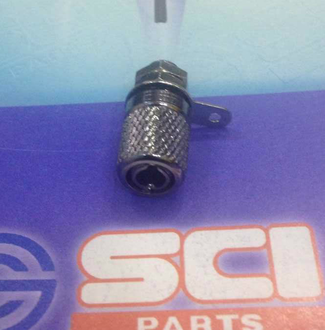 Taiwan SCI original 4MM banana jack copper terminal block full metal R1-5 silver ground column