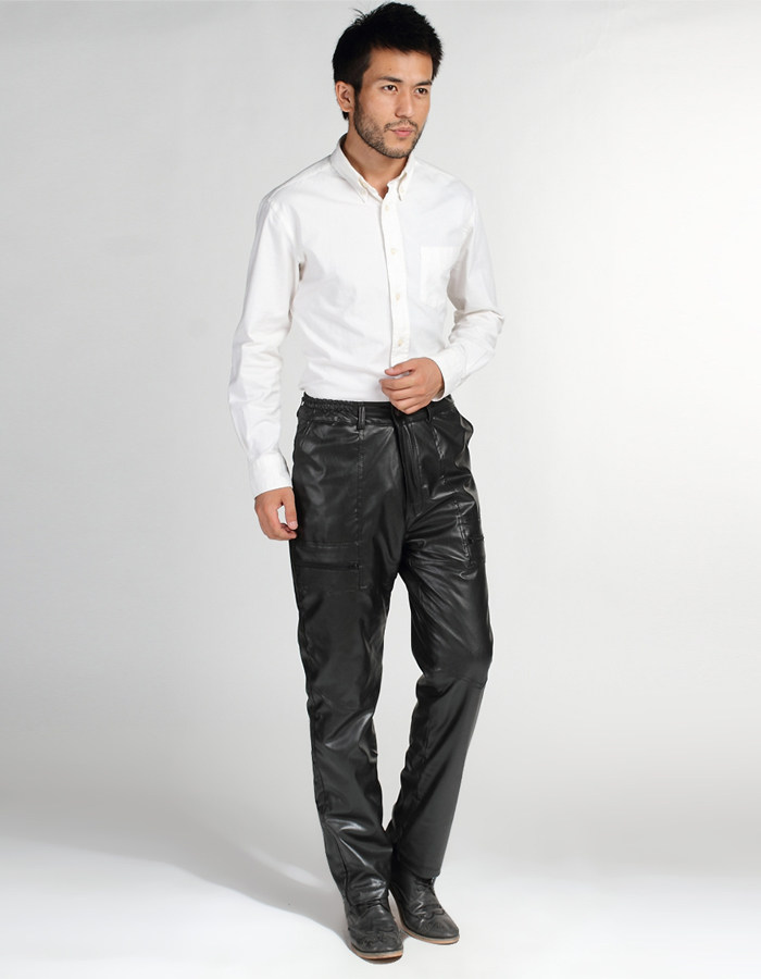 Pantalon cuir homme en vrac pour automne - Ref 1485833 Image 8