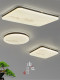 New Chinoiserie Ceiling Lamp Ultra-Thin Led Three-Proof Round Antique Waterproof Bathroom Kitchen Bathroom Balcony Bedroom Aisle Light