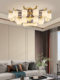 New Chinese-Style Chandelier, Living Room Lighting, Chinese-Style Zen Room Lighting, Ultra-Bright Modern Restaurant Tea Room Fan Light