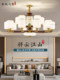 New Chinese-Style Chandelier, Living Room Main Light, Solid Wood and All-Copper Dining Room Light, High-End Self-Built House High-Ceiling Hall Chandelier 2026