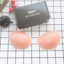 Push-up double thickened three-dimensional silicone invisible bra with bra stickers that won’t fall off when swimming invisible nipple stickers for women