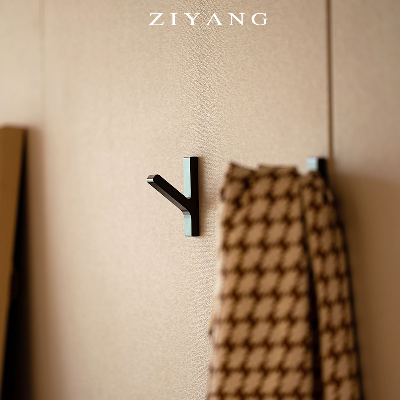 Ziyang/Child Series [Western-Style Clothes Hook] Y-Scape ™   Hook Ziyang Wall-Mounted Coat Hook, No Drilling, Dual-Use.