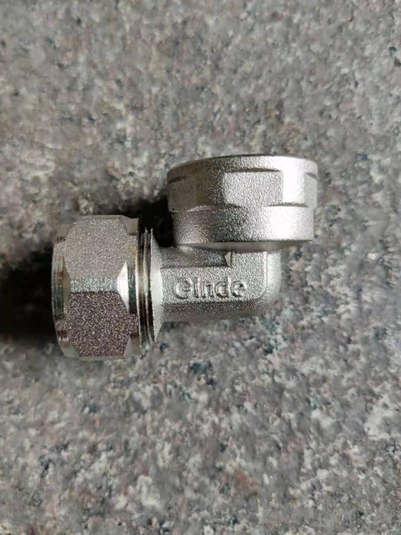 Gold De Aluminum Plastic Pipe Opening Thai Tube Water Pipe Fittings Nemittal Elbow