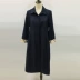 Áo khoác Nishang Ying N19F3116 chính hãng 2019 mùa thu mới thời trang áo khoác gió nữ dài - Trench Coat