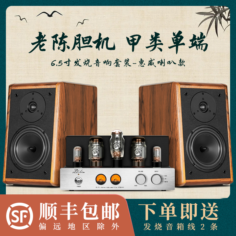 Chen Gallbladder Audio Fever Combination KT88 Gallbladder 6 5 "hivi Passive HiFi Fever Speaker Set