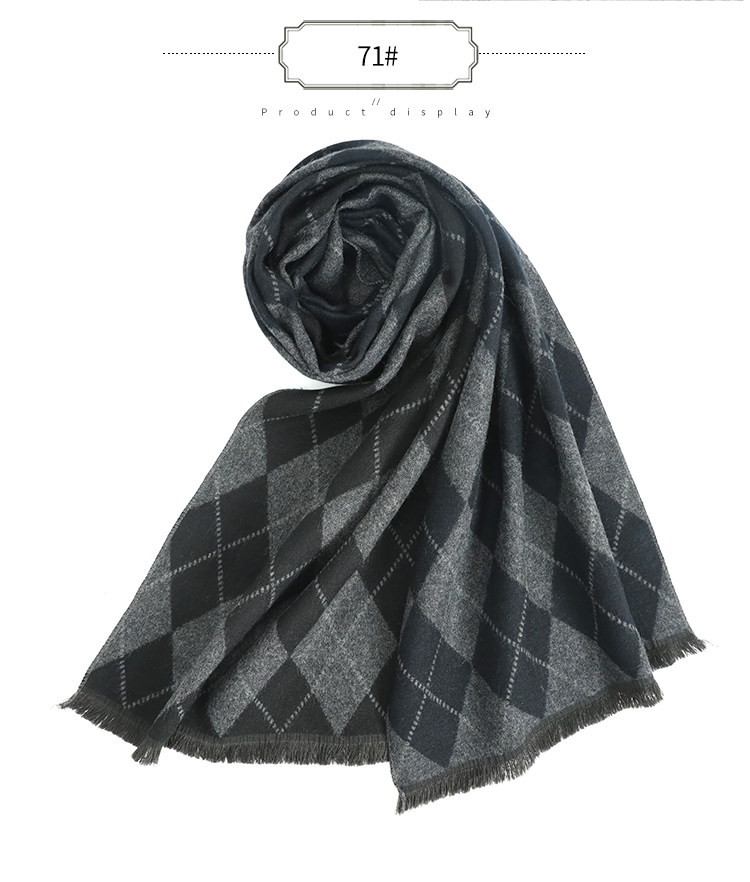 Случайный шарф из дерева мужского дерева (добавить цвет) 1102A_13