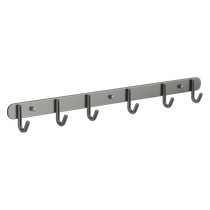 Gun ash punch-free kitchen hook rack wall-mounted storage rack multi-functional spatula spoon supplies storage rack