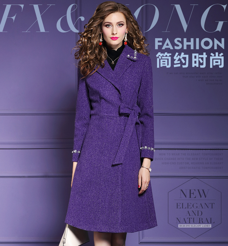 Trench pour femme FX  MONGYI en Polyester - Ref 3226090 Image 8