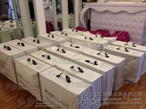 Wedding dress box photo studio special dust cover storage folding large white high-grade printing waterproof tank