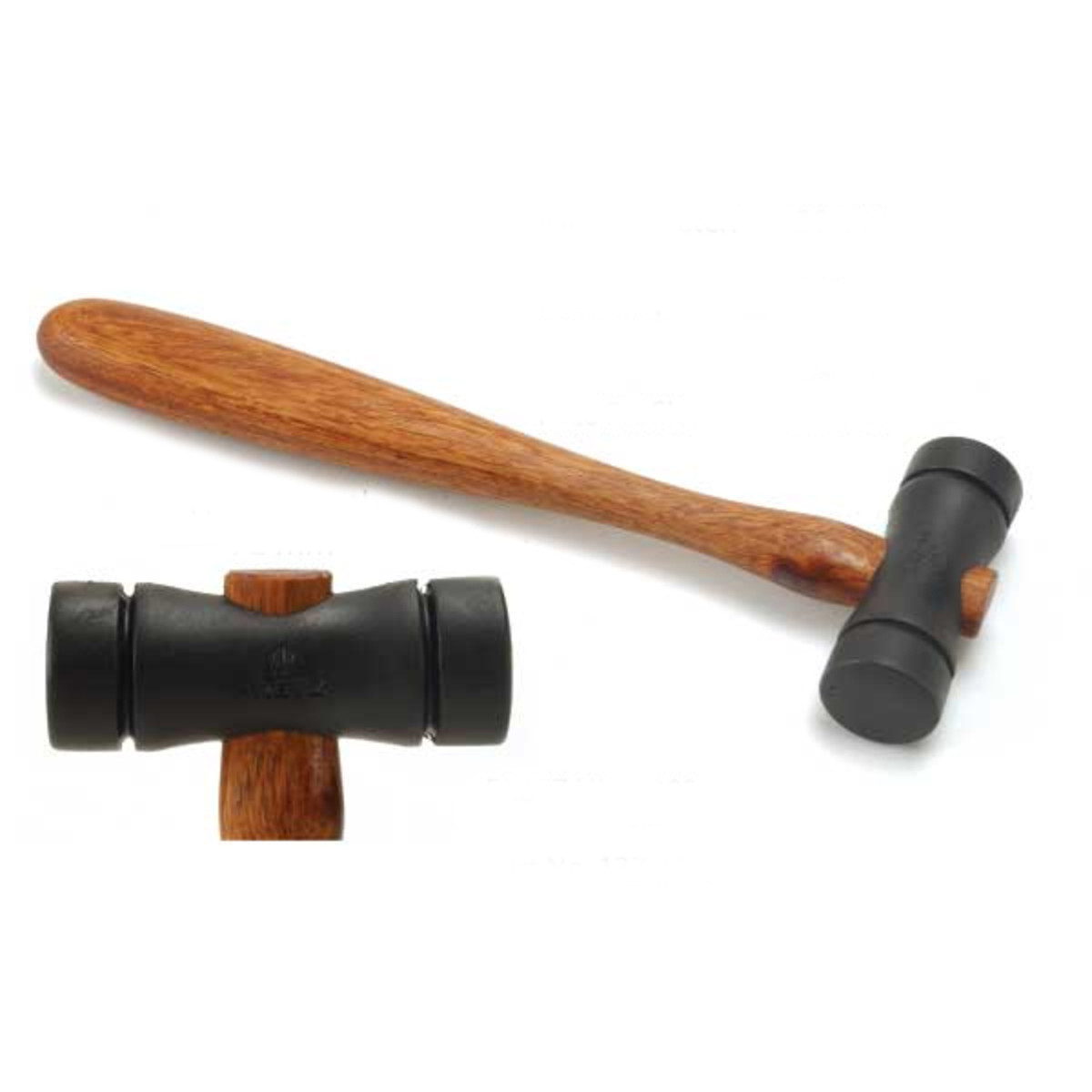 Fretz Nylon plastic hammer in the middle of the series.