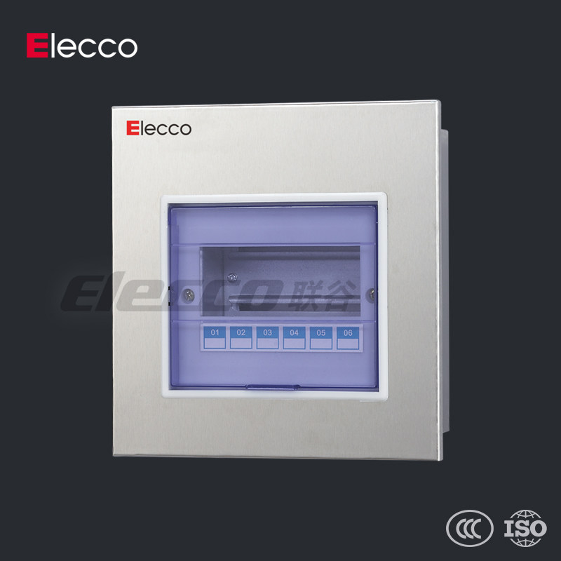 Liangu direct supply stainless steel distribution box PZ30 lighting box 6 loop DZ47 empty switch box protective box 6#