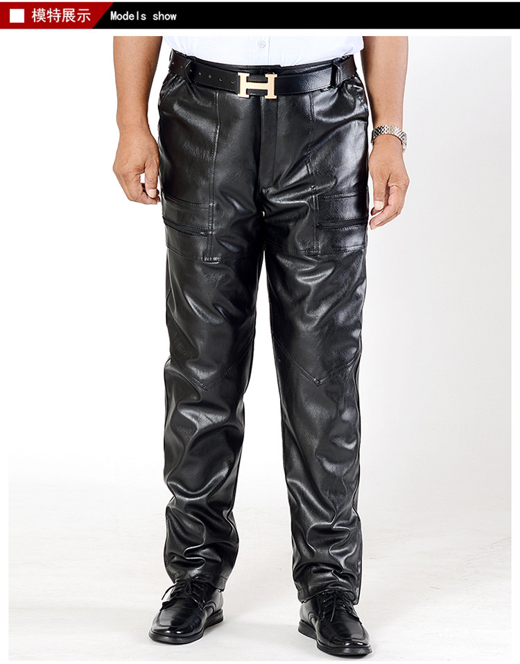 Pantalon cuir homme en vrac pour hiver - Ref 1494194 Image 9
