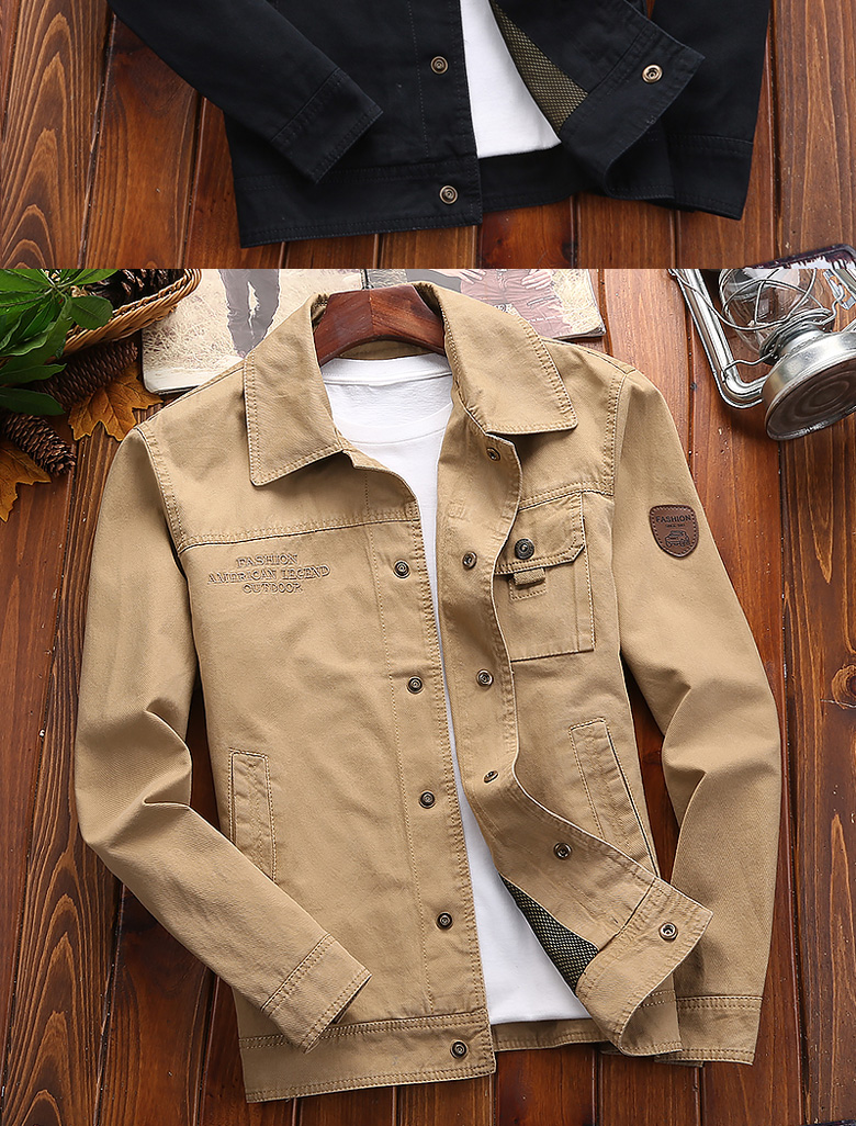 Blouson homme NIANJEEP    manches longues en Coton - Ref 3116161 Image 10