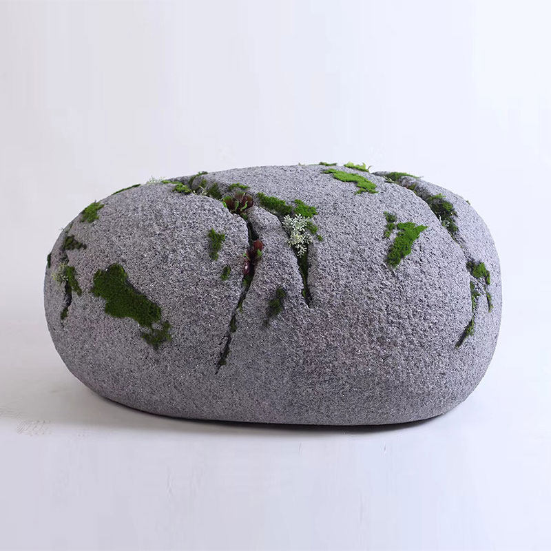 Miss Tasha's new Chinese-style FRP imitation stone ornament clubhouse shopping mall garden design landscaping beauty decoration
