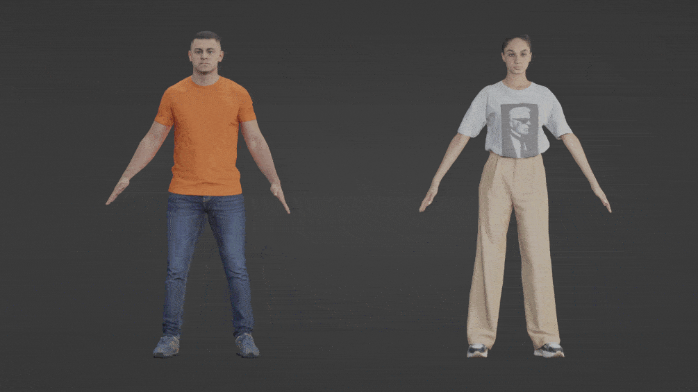 Blender人群模拟集群动画插件+模型预设 Population Pro V1.1.2