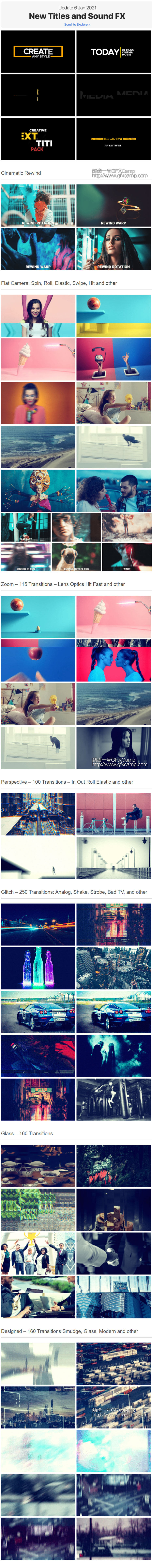 PR预设模板-4000+文字标题场景片头视频调色转场图层运动特效包装工具包V12