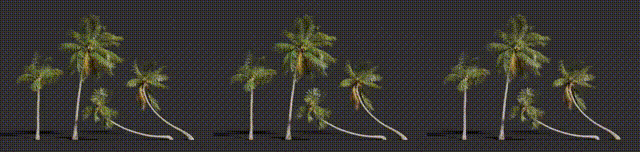 Blender花草大树木植物绿地风吹动态模型预设插件包 TerraScape Blender花草树木植物动态模型预设插件包 TerraScape