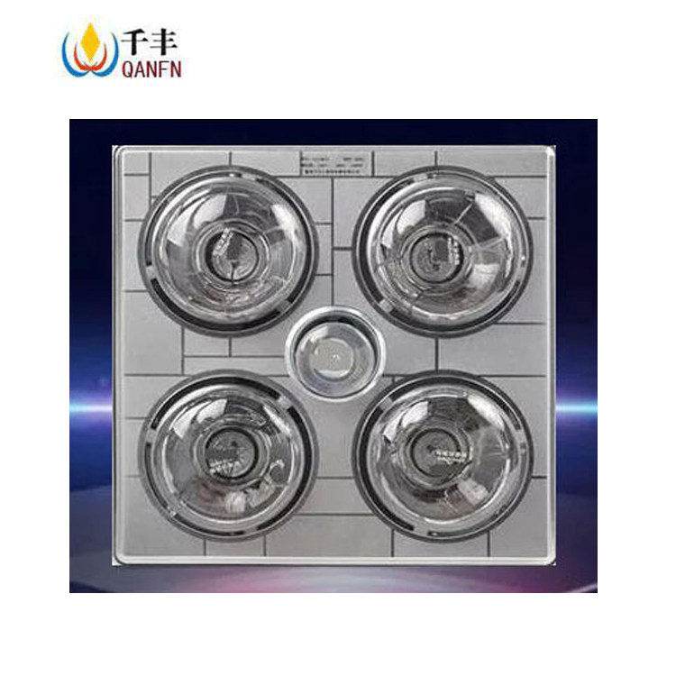 Bathroom four-light yuba bulb heating Powder room traditional suspended ceiling Three-in-one yuba non-integrated ceiling lamp heating