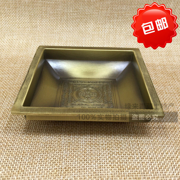 Smoke supply plate, fire supply plate, incense utensils, practice fire supply, food supply plate, upper and lower religious supplies, special offer