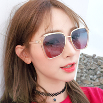 Sun glasses men sunglasses female 2021 New Korean Tide vintage Harajuku wind shiningstar kuan polarized glasses eyes