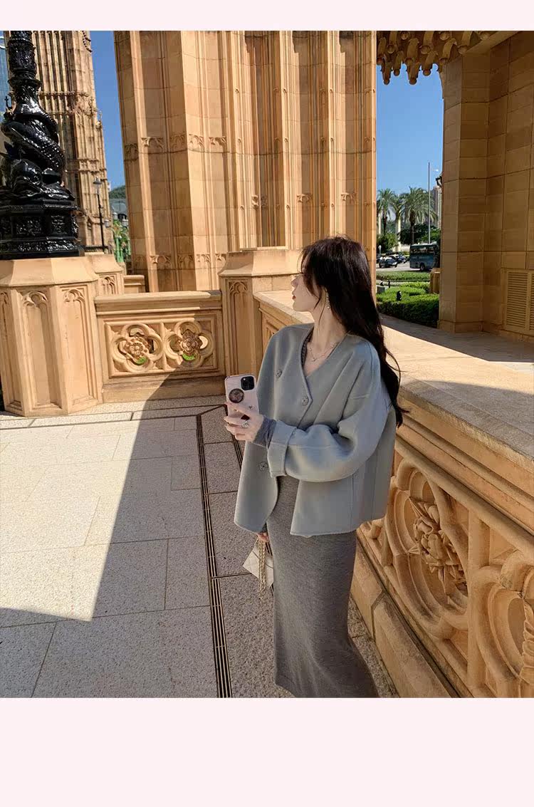 loose woolen jacket - Product image 8