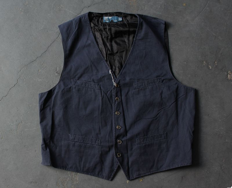 Phá vỡ, retro, quần áo nam, vest - Dệt kim Vest áo khoác len nam trung niên