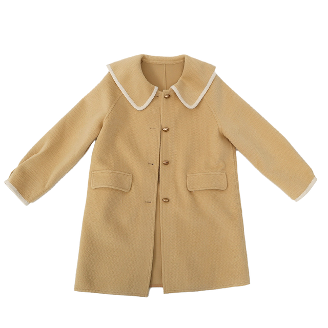 Jinyuan mid-length woolen jacket for women