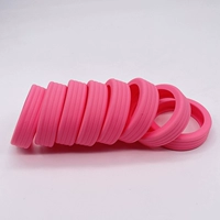 Розовый, большой, 5.3-8см