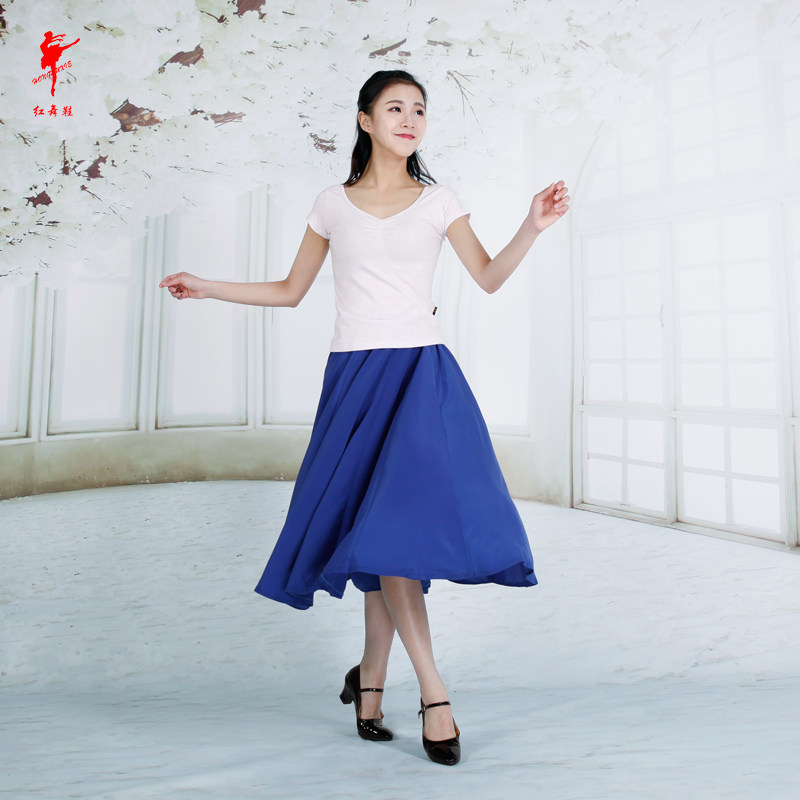 Medium and long skirt skirt Gao Sibao representative skirt Xinjiang dance skirt Uyghur dance skirt Dance skirt 6206